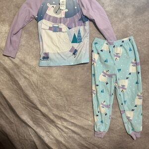 Cozy Polar Bear Kids Pajamas Set